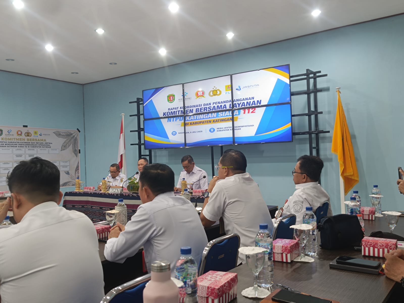 Siap Sedia 24 Jam, Dinas PUPR Kabupaten Katingan Dukung Penuh Katingan Siaga 112 sebagai Garda Terdepan Penanganan Darurat Masyarakat